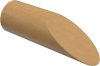 1116105-0230 Endstücke Franca (Schräge) Buche lackiert für Gardinenstangen 16 mm Ø (2 Stück)
