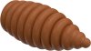 1116108-0222 Endstücke Asta (Rillenform) Kirschbaum lackiert für Gardinenstangen 16 mm Ø (2 Stück)