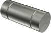 1116113-0240 Endstücke Jolly (Rillenzylinder) Edelstahl für Gardinenstangen 16 mm Ø (2 Stück)