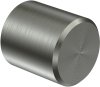 1116123-0239 Endstücke Casa (Kappe) Edelstahl-Optik für Gardinenstangen 16 mm Ø (2 Stück)