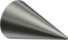 1116126-0239 Endstücke Scarano (Kegel) Edelstahl-Optik für Gardinenstangen 16 mm Ø (2 Stück)