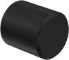 1116137-0228 Endstücke Lucan (Kappe) Schwarz für Gardinenstangen 16 mm Ø (2 Stück)