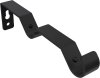 1116221-0028 Träger Hera Schwarz 2-läufig 7,5 und 13,5 cm für Gardinenstangen 16 mm Ø