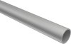 1116901-1033 Metallrohr in Silbergrau für Gardinenstangen 16 mm Ø
