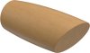 1120104-0230 Endstücke Etta (Ellipse / Schräge) Buche lackiert für Gardinenstangen 20 mm Ø (2 Stück)