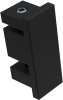 1120128-0228 Endstücke Paxo (Kappe) Schwarz für Innenlaufstangen 14x35 mm (2 Stück)