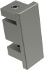 1120128-0239 Endstücke Paxo (Kappe) Edelstahl-Optik für Innenlaufstangen 14x35 mm (2 Stück)