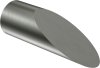 1120144-0240 Endstücke Nevia (Schräge) Edelstahl für Gardinenstangen 20 mm Ø (2 Stück)