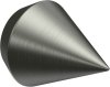 1120145-0240 Endstücke Sirius (Doppelkegel) Edelstahl für Gardinenstangen 20 mm Ø (2 Stück)