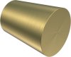 1120146-0238 Endstücke Sitra (Konus) Messing-Optik für Gardinenstangen 20 mm Ø (2 Stück)