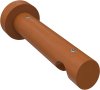 1120207-0022 Träger Talent Kirschbaum lackiert 1-läufig 12 cm für Innenlaufstangen 20 mm Ø