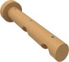 1120208-0030 Träger Talent Buche lackiert 2-läufig 9 und 15 cm für Innenlaufstangen 20 mm Ø