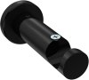 1120211-0029 Träger Platon Schwarz 1-läufig 7,5 cm für Gardinenstangen 20 mm Ø