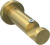 1120211-0038 Träger Platon Messing-Optik 1-läufig 7,5 cm für Gardinenstangen 20 mm Ø