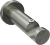 1120211-0039 Träger Platon Edelstahl-Optik 1-läufig 7,5 cm für Gardinenstangen 20 mm Ø