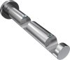 1120212-0012 Träger Platon Chrom 2-läufig 7,5 und 14,5 cm für Gardinenstangen 20 mm Ø