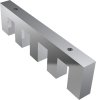 1120218-0012 Deckenträger Smartline Chrom 4-läufig 1 cm für Innenlaufstangen 14x35 mm