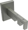 1120221-0039 Träger Smartline Edelstahl-Optik 2-läufig 6 und 9 cm für Innenlaufstangen 14x35 mm