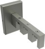 1120223-0039 Träger Smartline Edelstahl-Optik 3-läufig 3, 6 und 9 cm für Innenlaufstangen 14x35 mm