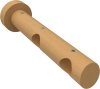 1120228-0030 Träger Talena Buche lackiert 2-läufig 9 und 15 cm für Gardinenstangen 20 mm Ø