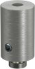 1120234-0239 Deckenträger Sonius Edelstahl-Optik 1-läufig 2,5 cm für Innenlaufstangen 20 mm Ø / 14x35 mm (2 Stück)