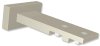 1120239-0055 Träger Quadline Satin-Silber 2-läufig 8 und 11 cm für Innenlaufstangen 20x20 mm