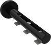 1120247-0029 Träger Siteno Schwarz 1-3-läufig 4,5 bis 11,5 cm für Innenlaufstangen 20 mm Ø