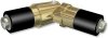 1120802-0038 Gelenkverbinder Messing-Optik für Gardinenstangen 20 mm Ø
