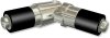 1120802-0039 Gelenkverbinder Edelstahl-Optik für Gardinenstangen 20 mm Ø