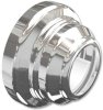1128401-0012 Wandlager Chrom für Gardinenstangen 28 mm Ø