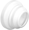 1128401-0032 Wandlager Weiß für Gardinenstangen 28 mm Ø