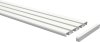 15200200-1032 Gardinenschiene Aluminium 3- / 4-läufig SLIMLINE Weiß