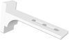 1620202-0032 Innenlaufträger Universal Variax Weiß kurz für Gardinenschienen / Innenlaufstangen