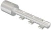 1620207-0033 Innenlaufträger Universal Basic Silbergrau kurz für Gardinenschienen / Innenlaufstangen
