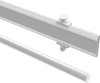 1620701-0432 Paneelwagen Universal Easyslide Aluminium mit Klettband Weiß