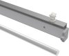 1620702-0633 Paneelwagen Universal Fastfix Aluminium mit Klettband 60 cm Silbergrau