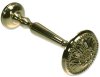 9001021-0013 Raffhalter Blume 12 cm Messing-Farbig