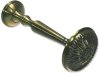 9001021-0095 Raffhalter Blume 12 cm Messing Antik