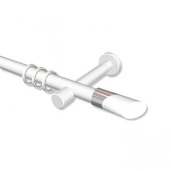 Gardinenstange Metall 20 mm Ø PRESTIGE - Verano Weiß 100 cm