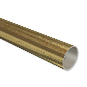Metallrohr in Messing Antik für Gardinenstangen 16 mm Ø 100 cm