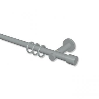 Ausziehbare Gardinenstange Metall 19/16 mm Ø FUNTASTIC - Voxx Grau 130-240 cm 130-240 cm