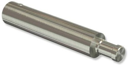 Trägerverlängerung Edelstahl-Optik 7,5 cm Typ B16 für Gardinenstangen 16 mm Ø 