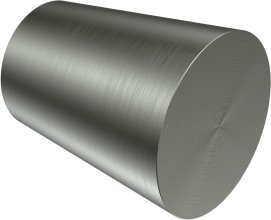 Endstücke Sitra (Konus) Edelstahl-Optik für Gardinenstangen 20 mm Ø (2 Stück) 