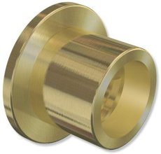 Wandlager Messing-Optik für Gardinenstangen 20 mm Ø (2 Stück) 