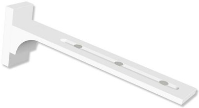 Innenlaufträger Universal Variax Weiß lang für Gardinenschienen / Innenlaufstangen