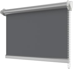 Klemmfix Seitenzugrollo / Thermorollo SZ3 verdunkelnd Uni Taubenblau Fb. 3017 41,5 x 175 cm
