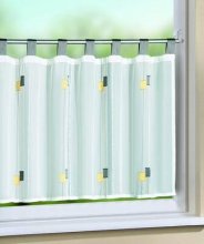 Scheibengardine Dessin Tianna Fb. 60, 140x50 cm 