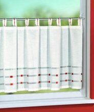 Scheibengardine Dessin Atessa Fb. 70, 140x45 cm