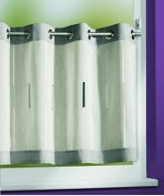 Scheibengardine Dessin Alesha Fb. 65, 140x50 cm