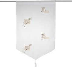 Fensterbild Dessin Mokka Fb. 30, 60x90 cm 